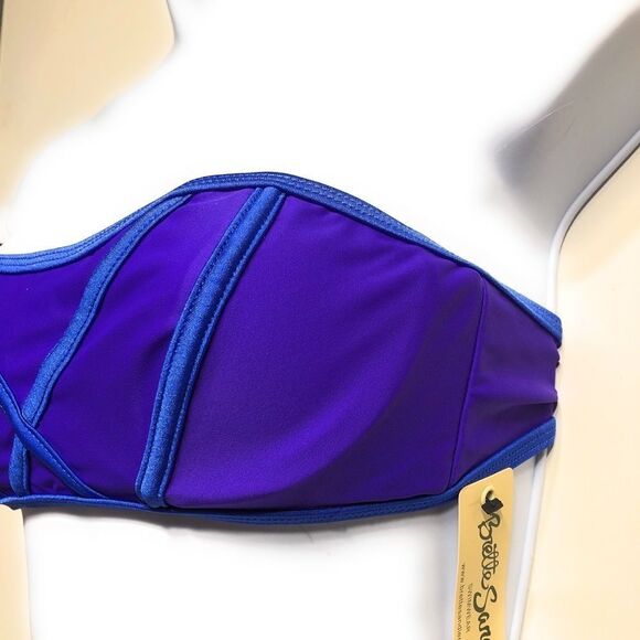 Brette Sandler Bandeau Bikini Top nwt - Picture 3 of 6
